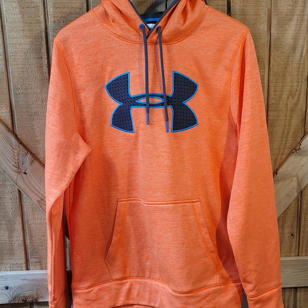 Under Armour Neon Orange Storm Hoodie